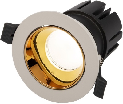 Точечный светильник Rexant Horeca Dark Light 12Вт 4000K цв.св.:белый нейтральный белый/золотистый (615-1001)