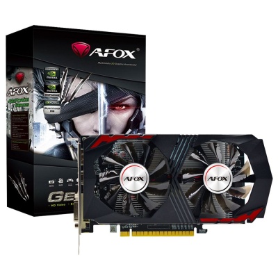 Видеокарта Afox GTX1050Ti GAMING 4GB GDDR5 128bit DVI DP HDMI 2FAN RTL