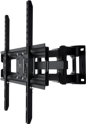 Кронштейн для телевизора Buro MF3 черный 32"-70" макс.40кг настенный поворотно-выдвижной и наклонный
