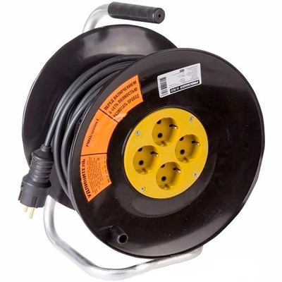 Proconnect 11-7608 Удлинитель силовой на катушке 4 гнезда с/з 20 м 3х1,5 мм OPTIMA PROCONNECT