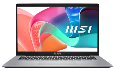 Ноутбук MSI Modern 14 F1MG Core 5 120U 14" FHD (1920*1080),IPS, DDR4 16GB (16GB*1),512GB SSD Intel Graphics,backlight,46.8Wh,1.5kg,1y,Win11Pro,Urban Silver