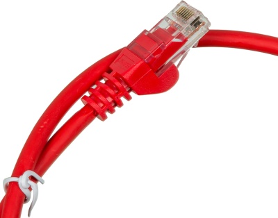 Патч-корд Lanmaster utp LAN-PC45/U5E-0.5-RD вилка RJ-45-вилка RJ-45 кат.5е 0.5м красный LSZH (уп.:1шт)