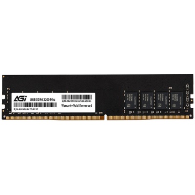 Модуль памяти AGI DDR4 3200MHz 8GB UDIMM RETAIL (No Heat Sink (for UDIMM)) -Single tray