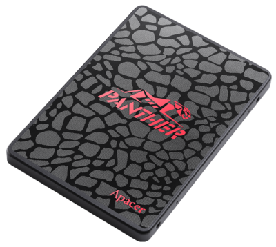 Твердотельный накопитель Apacer SSD PANTHER AS350 512Gb SATA 2.5" 7mm, R560/W540 Mb/s, IOPS 30/96K, MTBF 1,5M, 3D TLC, 425TBW, Retail (AP512GAS350-1) (AP512GAS350-1)