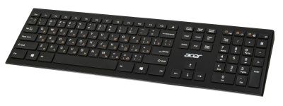Клавиатура Acer OKR010 черный USB беспроводная slim Multimedia