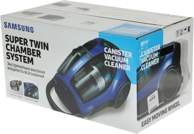 Пылесос Samsung VCC8836V36/XEV 2200Вт синий/черный
