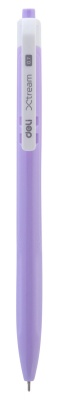 Ручка шариковая Deli EQ03336-1 X-tream авт. 0.7мм ассорти (сир/зел/роз/гол)) синие чернила пластик.стакан (1шт)