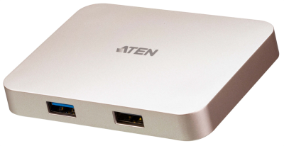 Dock станция ATEN USB-C 4K Ultra Mini Dock with Power Pass-through (UH3235-AT)