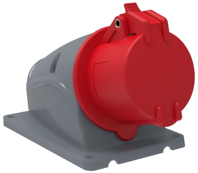 Iek PSN12-016-4 Розетка стационарная ССИ-114 16А-6ч/380-415В 3Р + РЕ IP44 MAGNUM ИЭК