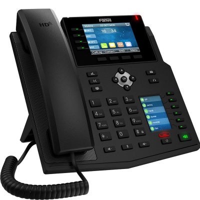 Телефон IP Fanvil X5U черный