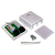 Настенная розетка, 2 порта RJ-45 категории 6, UTP, белая (TWT-SM2-4545/6-WH)
