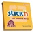 Блок самоклеящийся бумажный Stick`n 21551 76x76мм 100лист. 70г/м2 оранжевый клей по периметру