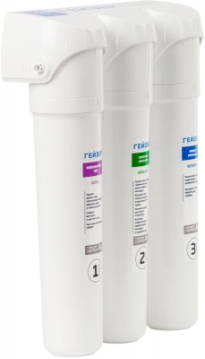 Водоочиститель Гейзер Смарт универсальный белый