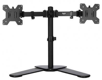 Кронштейн для мониторов ЖК Buro M042 черный 17"-27" макс.8кг настольный поворот и наклон