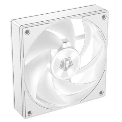 Вентилятор для корпуса ID-COOLING AF-1230-W (120mm, 2000rpm, 82.5 CFM, 31,1 дБ, PWM 4-pin, White) (AF-1230-W)
