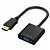 KS-is KS-315B Адаптер HDMI M в VGA F, черный