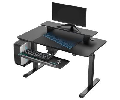 Стол для для компьютера c электрической регулировкой по высоте EUREKA ERK-SM55-B