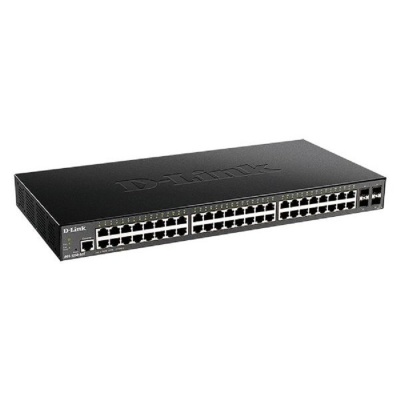 D-Link DGS-1250-52X/A1A  Настраиваемый L2 коммутатор c 48 портами 10/100/1000Base-T и 4 портами 10GBase-X SFP+
