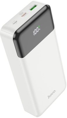 Мобильный аккумулятор Hoco J102A Cool figure white 20000mAh QC/PD 20W 3A USB-A/USB-C белый