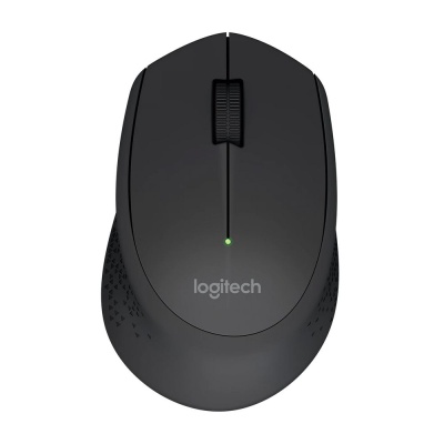 Мышь Logitech M280 черный оптическая (1000dpi) беспроводная USB для ноутбука (2but)