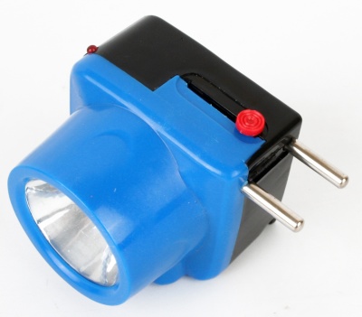 Фонарь налобный Ultraflash LED5375 голубой/черный 1.7Вт лам.:светодиод. (14252)