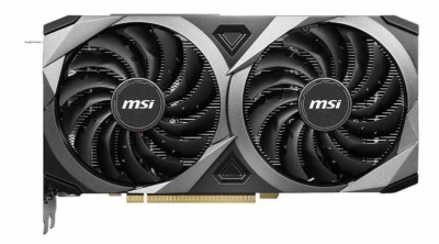 Видеокарта MSI PCI-E 4.0 RTX 3060 Ti VENTUS 2X 8G OCV1 LHR NVIDIA GeForce RTX 3060Ti 8192Mb 256 GDDR6 1695/14000/HDMIx1/DPx3/HDCP Ret