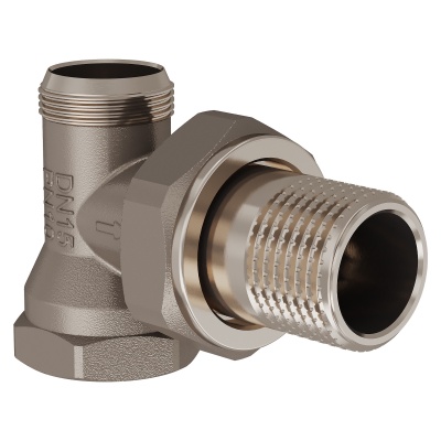 Клапан запорный угловой Royal Thermo 1/2"