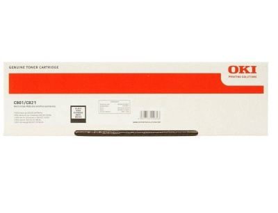 Тонер-картридж Oki C801/821  7К (black)