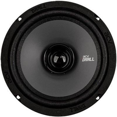 Колонки автомобильные ACV DRALL DR6 (без решетки) 210Вт 96дБ 3Ом 16см (6.5дюйм) (ком.:2кол.) широкополосные однополосные