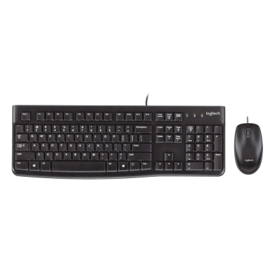 Комплект Logitech MK120 Desktop (клавиатура+мышь) (арт. 920-002589, M/N: YU0036 / M-U0026), латиница