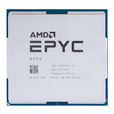 Процессор EPYC X128 9754 SP5 OEM 360W 2250 100-000001234 AMD