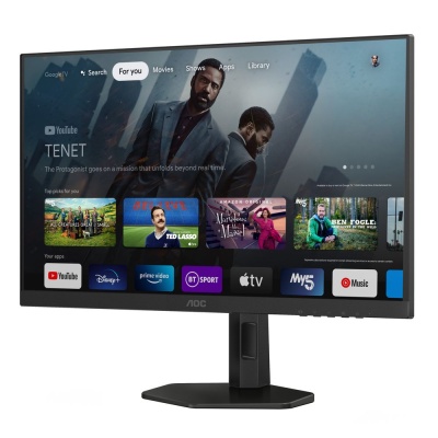 Монитор 27" AOC Q27G4XY Black (VA, 2560x1440, 180Hz, 0.3 ms, 178°/178°, 450 cd/m, 80M:1, 2xHDMI 2.0, DisplayPort 1.4, Pivot)