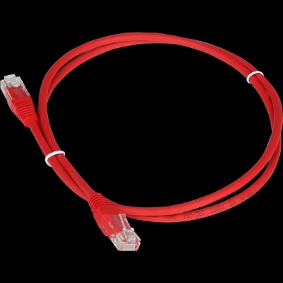 Патч-корд Lanmaster TWT-45-45-15-RD UTP вилка RJ-45-вилка RJ-45 кат.5е 15м красный ПВХ (уп.:1шт)
