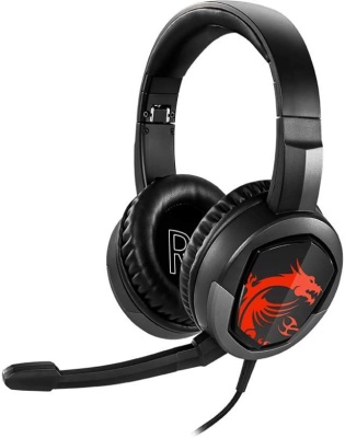 Наушники с микрофоном MSI Immerse GH30 черный 1.5м накладные оголовье (S37-2101000-SV1)