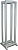 Стойка двухрамная Lanmaster TWT-RACK2-38U-6X6 38U 600ммX600мм 350кг серый