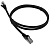 Патч-корд LANMASTER LSZH FTP кат.6, 1.0 м, черный (LAN-PC45/S6-1.0-BK)