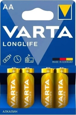 Батарейка AA Varta LONGLIFE LR6 AA (04106101414)