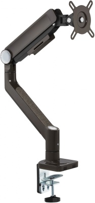 Кронштейн для мониторов Ultramounts UM732BR черный 17"-32" макс.8кг настольный поворот и наклон