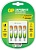Зарядное устройство GP Rechargeable Е411/75AAAHCCS-2CR1 AA/AAA NiMH 750mAh (4шт) блистер
