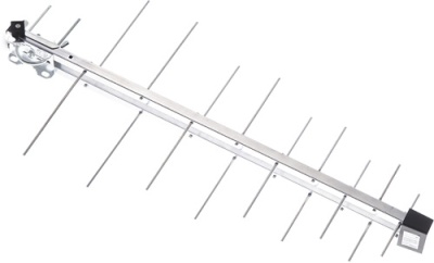 Антенна телевизионная Denn DAE603 25дБ активная черный каб.:8.5м