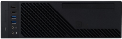 Корпус Slim Case Powerman KI331 РМ-300SFX 80+ UBS2.0*2+USB 3.1*2+A(HD)+Front fan 80x80x15mm*1, Micro-ATX, mini-ITX (аналог Inwin CJ708BL) (6150588)