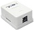 Коробка Lanmaster TWT-SA1-WH настенная 62x67x30мм крышка Keystone самоклеющееся основание ПВХ белый (упак.:1шт)