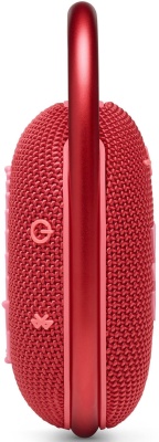 Колонка порт. JBL Clip 4 красный 5W 1.0 BT 15м 500mAh (JBLCLIP4RED)