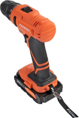 PATRIOT BR 189UES Дрель-шуруповерт аккумуляторная [180301549] { две АКБ Li-Ion 18В, 2,0 Ач, 29Нм, 2 скорости, кейс }