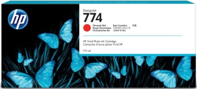 Картридж струйный HP 774 P2W02A красный (775мл) для HP DJ Z6810