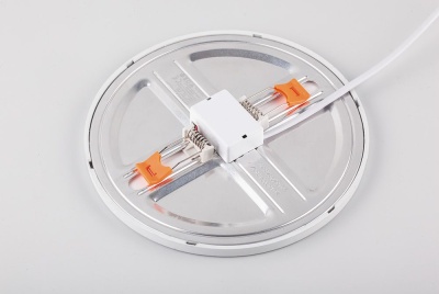 Светильник светодиодный ДВО-6w 4000К 480Лм slim белый с регулируемым монтажным диаметром (до 90мм)