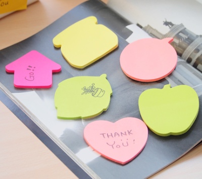 Блок самоклеящийся бумажный Stick`n 21180 70x70мм 50лист. 70г/м2 неон зеленый вырубной "листок" европодвес