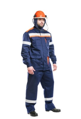 Костюм летний для защиты от термических рисков электрической дуги СП02-ЛIV, 47.8 кал/см2 (куртка+брюки), р. 96-100/170-176