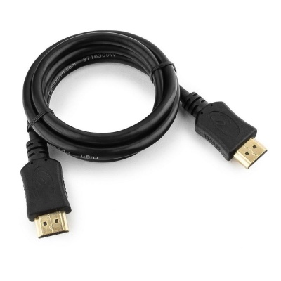 Кабель Cablexpert Кабель HDMI Cablexpert CC-HDMI4L-1.5M 1.5м, v2.0, 19M/19M, серия Light, черный, позол.разъемы, экран,пакет