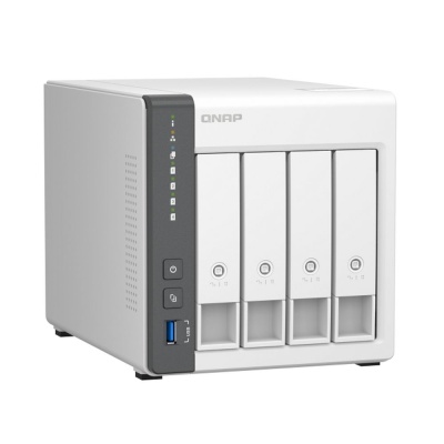 Сетевое хранилище NAS Qnap TS-433-4G 4-bay настольный Cortex-A55